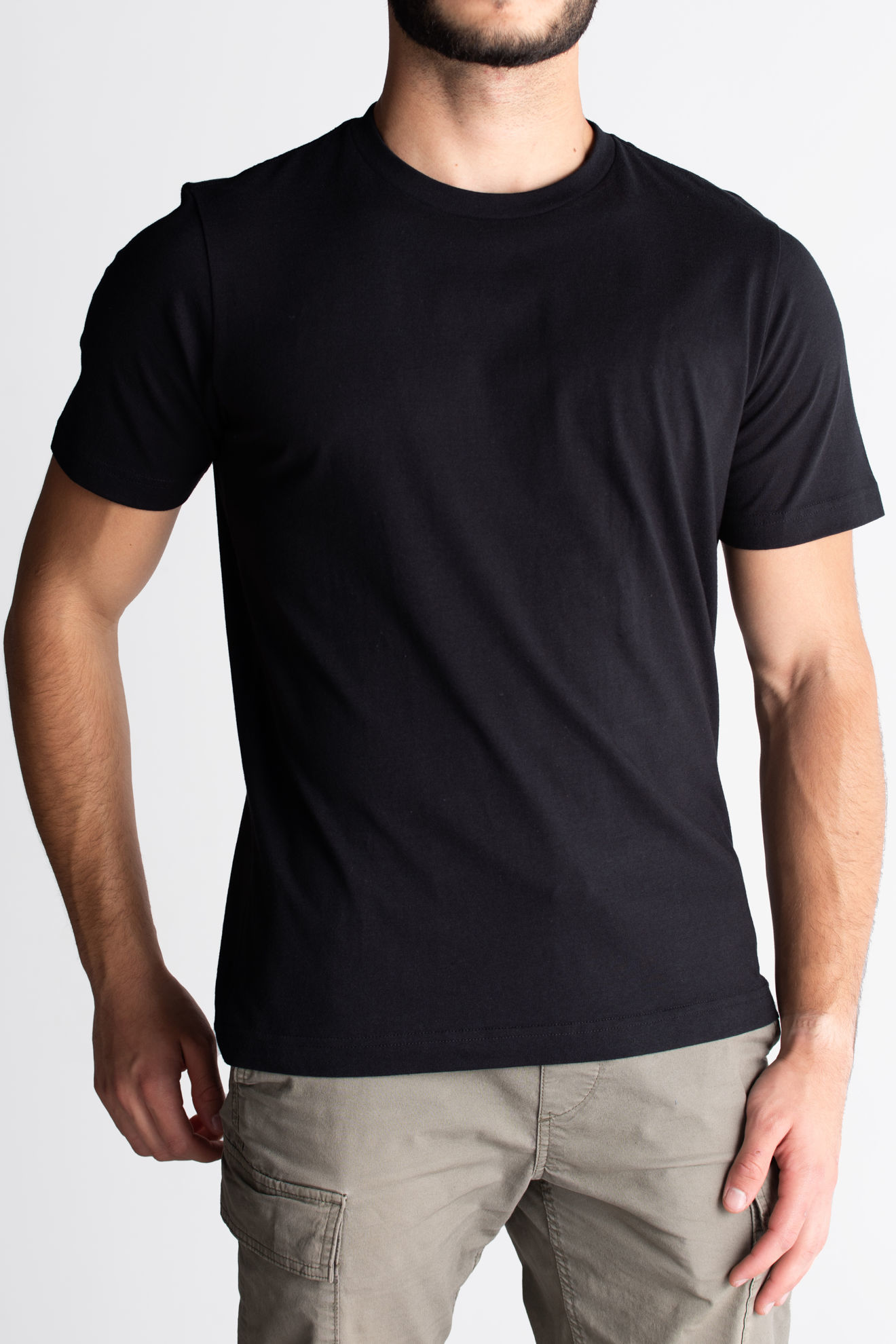 صورة Short Sleeve T-shirt - Black