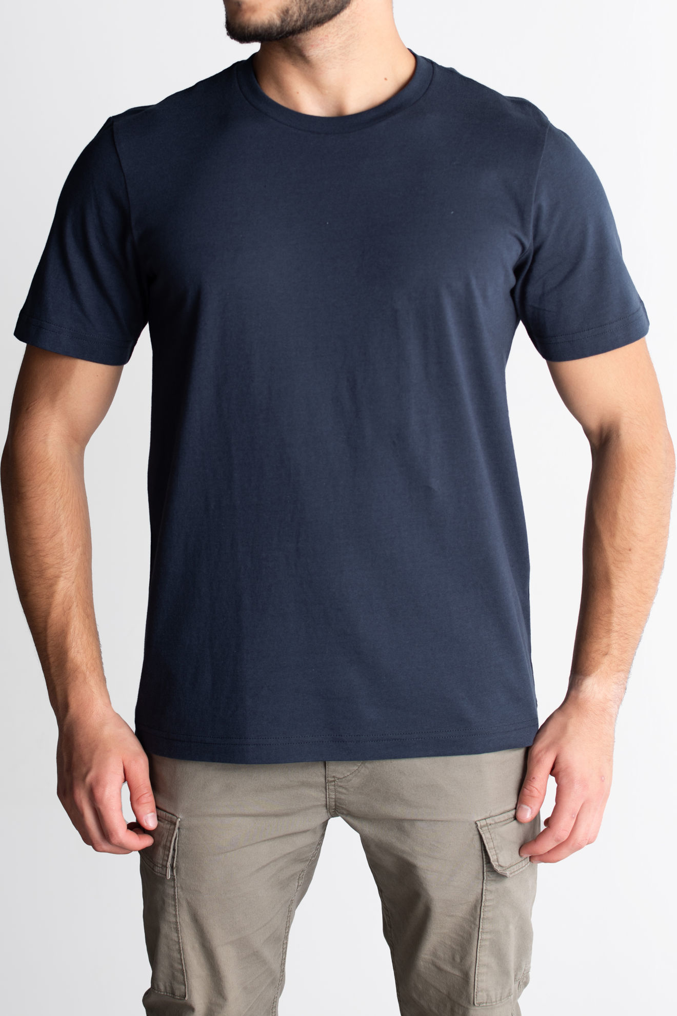 صورة Short Sleeve T-shirt-Dark Navy