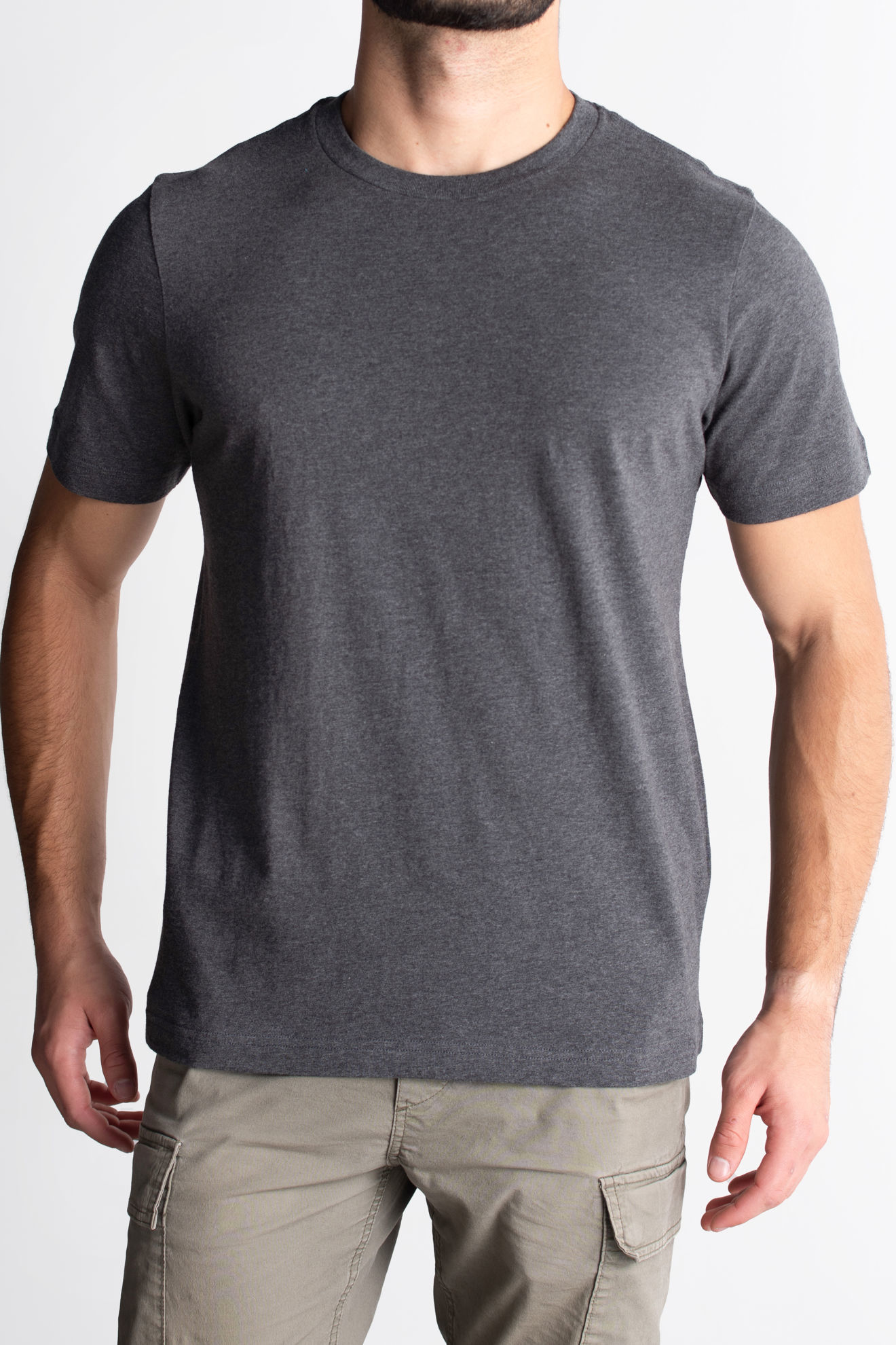 Picture of Short Sleeve t-Shirt - Charcoal Grey