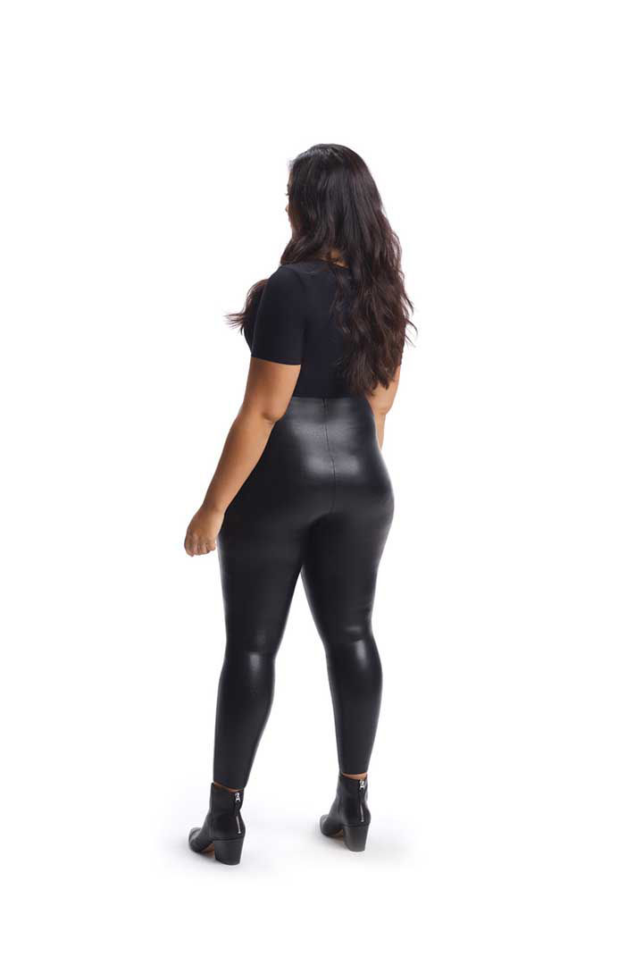 Picture of Faux Leather Legging Plus Size - Black