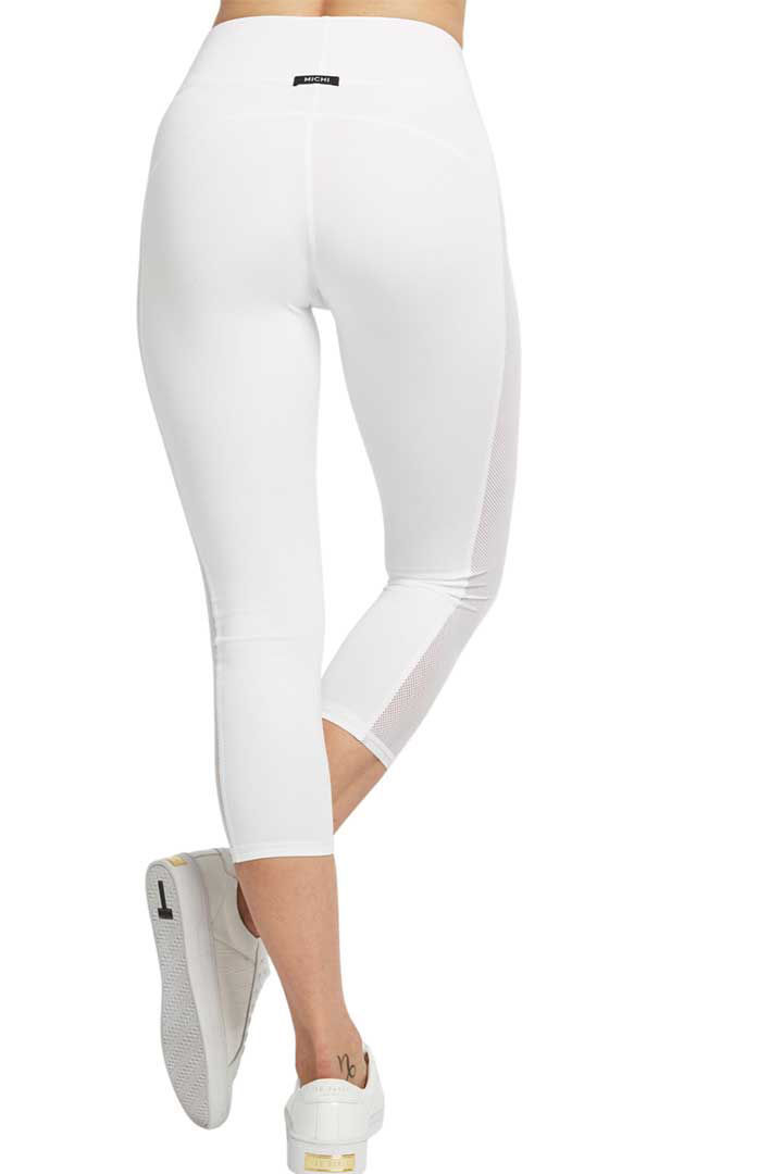 Picture of Stardust Crop Legging-White