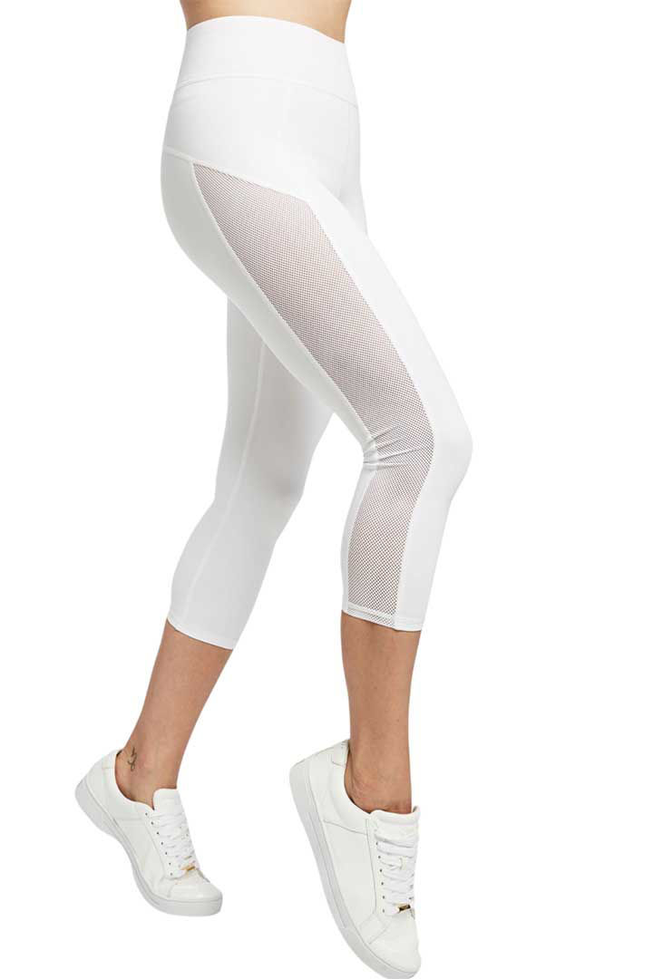 Picture of Stardust Crop Legging-White