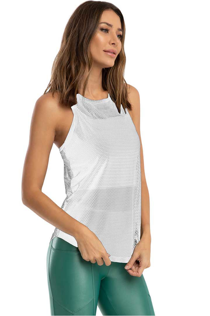 Picture of Aerate Open Mesh Tank-White