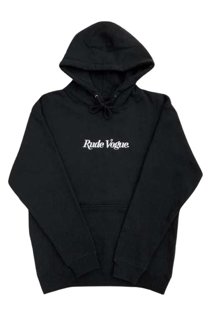 Picture of Rude Vogue Hoodie - Black/White