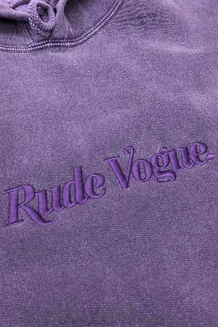 Picture of Washed Tonal Hoodie - Washed Grape