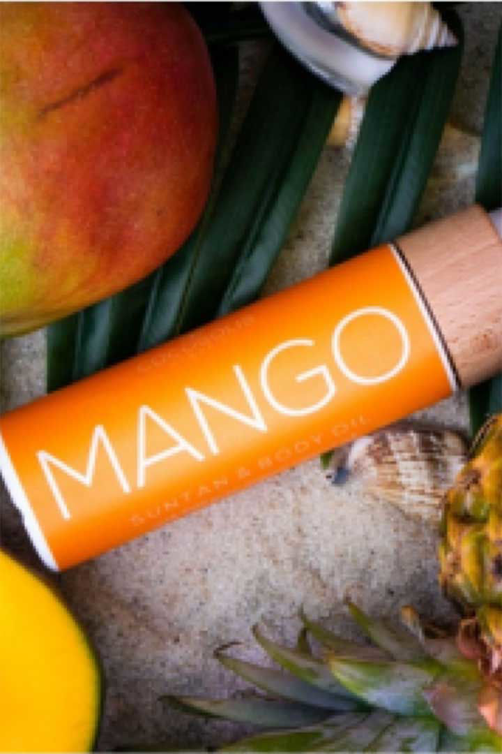 Picture of Mango Suntan & Body Oil-Tropical Mango Aroma