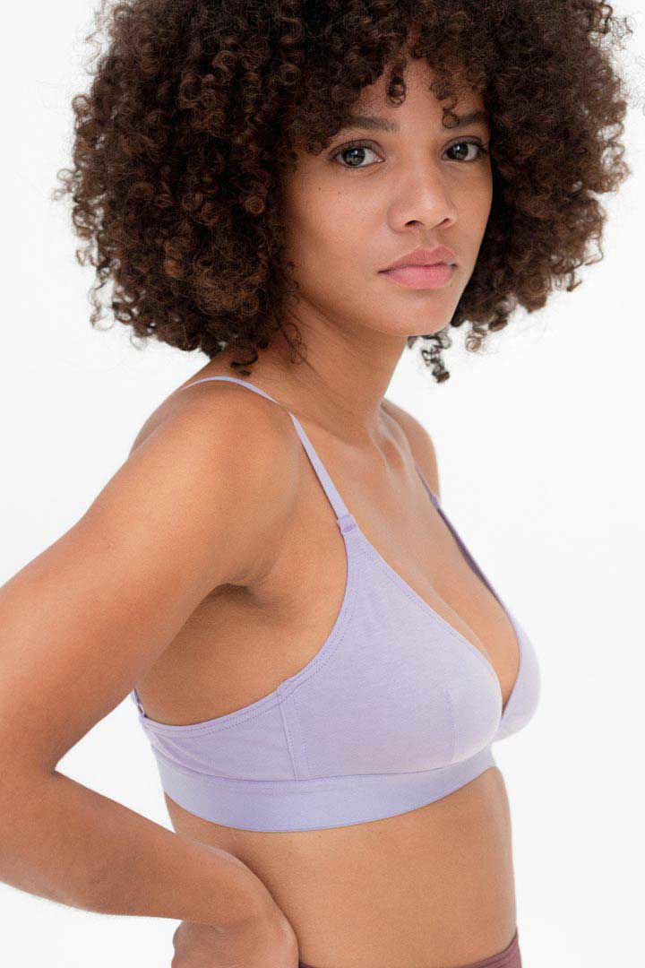 Picture of Triangle Bra-Lilac
