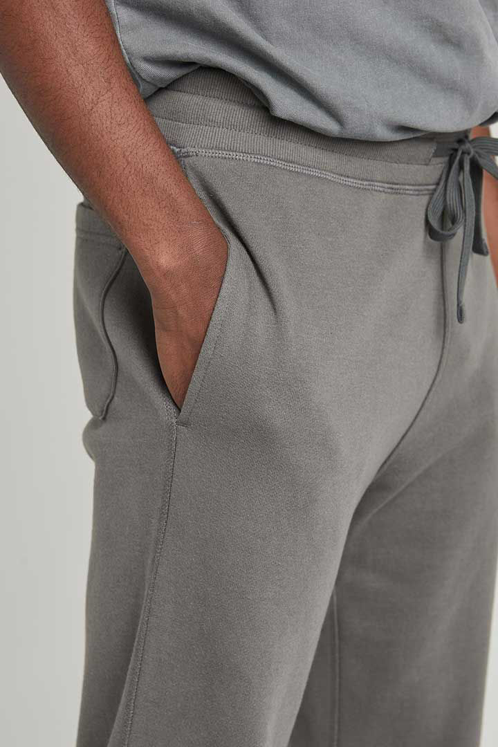 Picture of Recycled Fleece Tapered  Sweatpant-Gunmetal