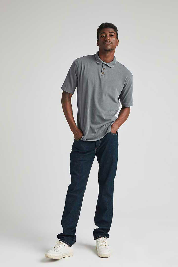 Picture of Relaxed Polo- Gunmetal