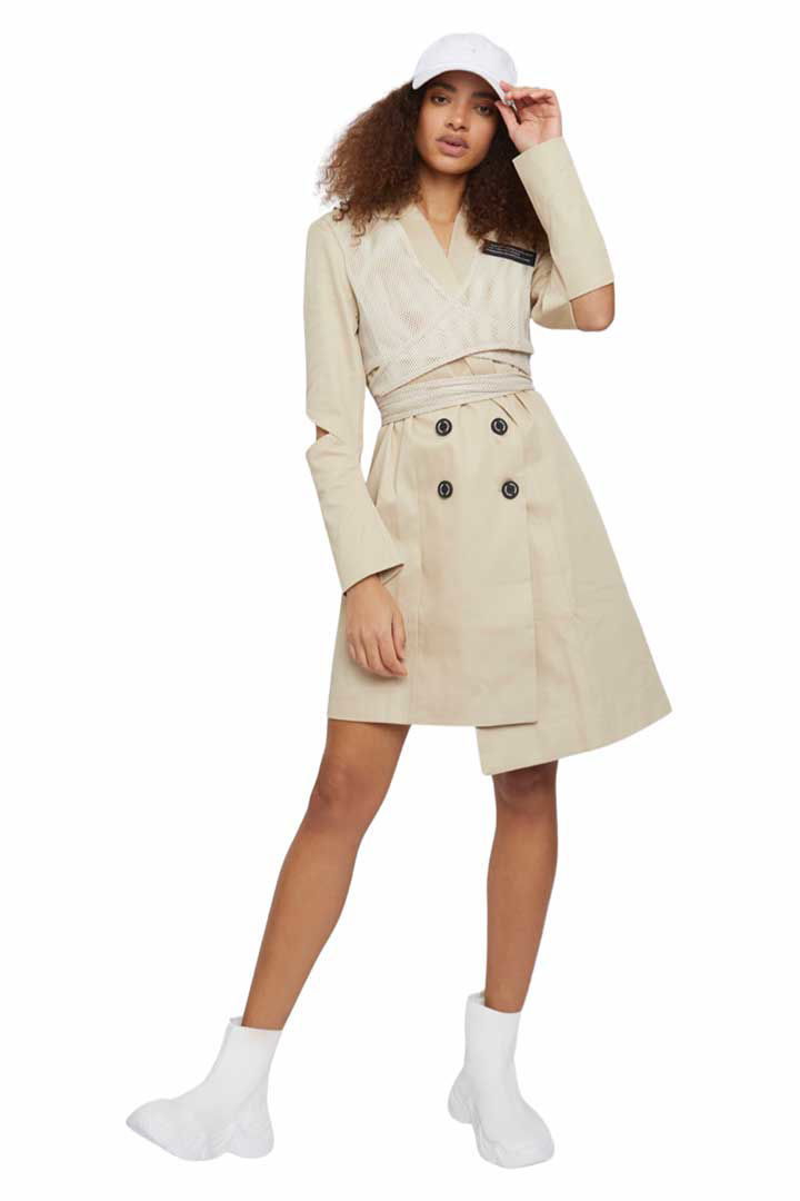 Picture of The "Back - Up" Sport Wrap Blazer Dress - Nude