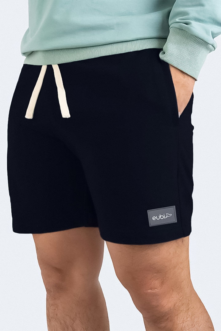 Picture of Navy Lounge Shorts-Navy