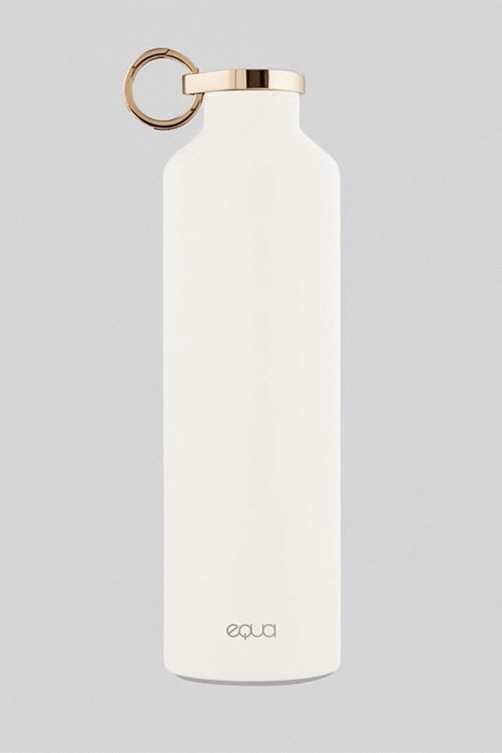 صورة Equa Stainless Smart Water Bottle-Snow White