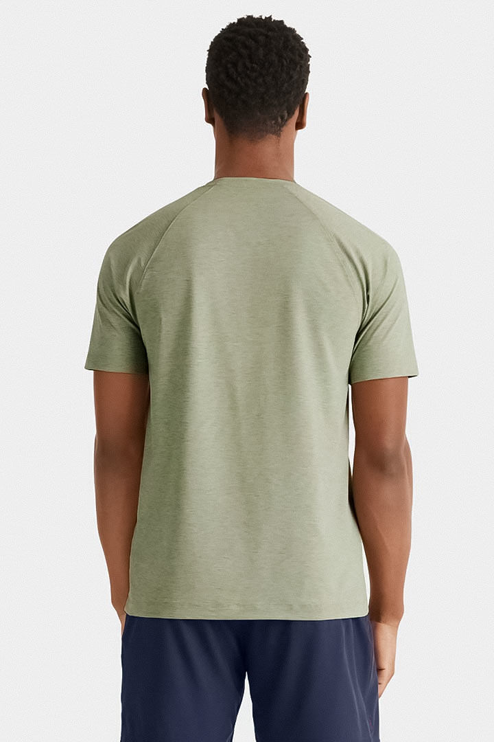 Picture of Reign Short Sleeve -Olivine Space Dye