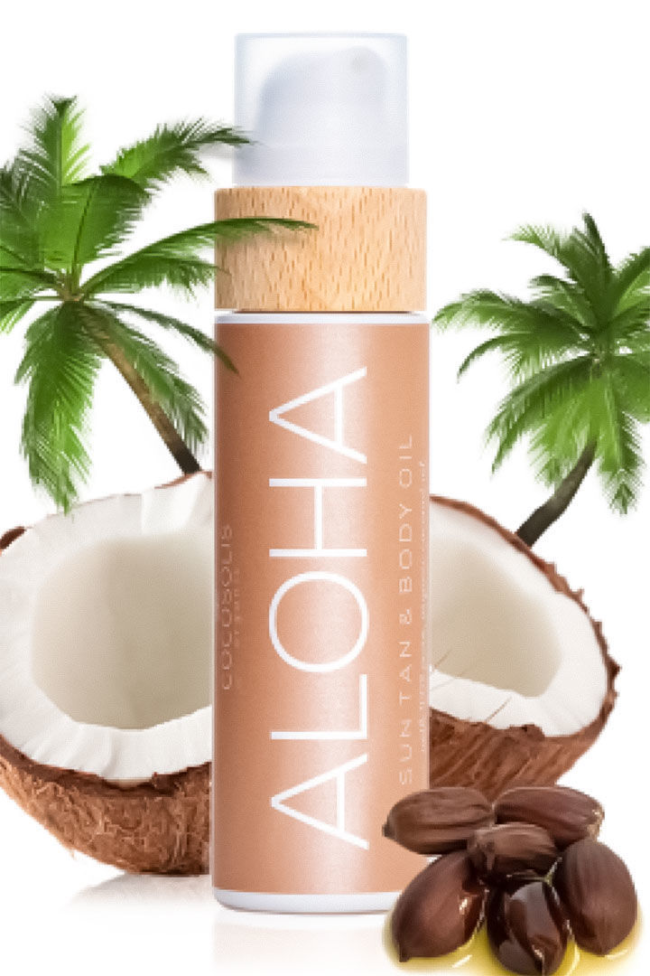 Picture of Aloha Suntan & Body Oil-Coconut Aroma
