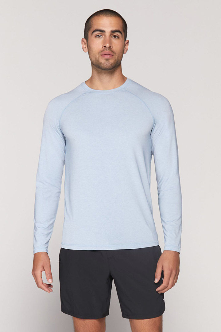 Picture of Aries Active Longsleeve-Blue Heather