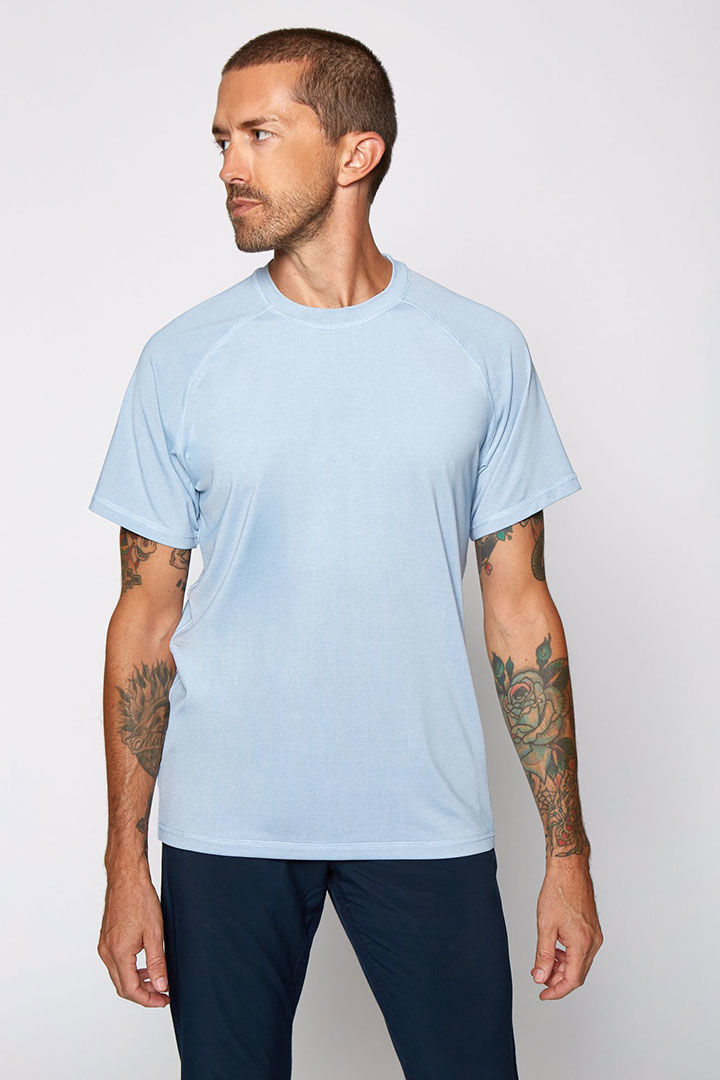 Picture of Aries Active Tee-Blue Heather