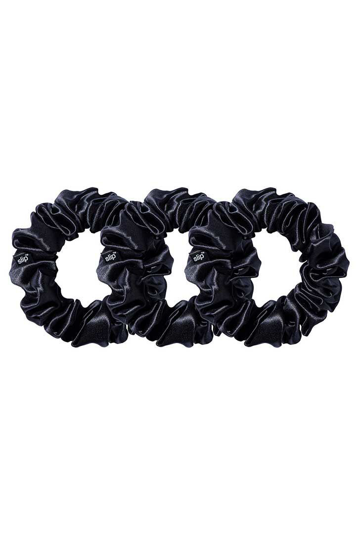 صورة Hair Scrunchie - Large Pack of 3-Black