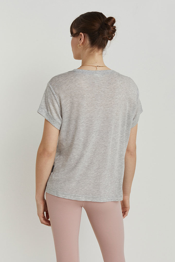 Picture of Madison Tee-Light grey marl