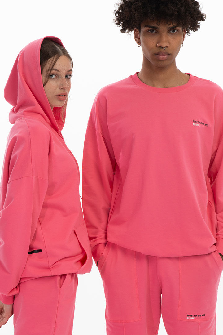 صورة Lightweight Sweatshirt-Pink
