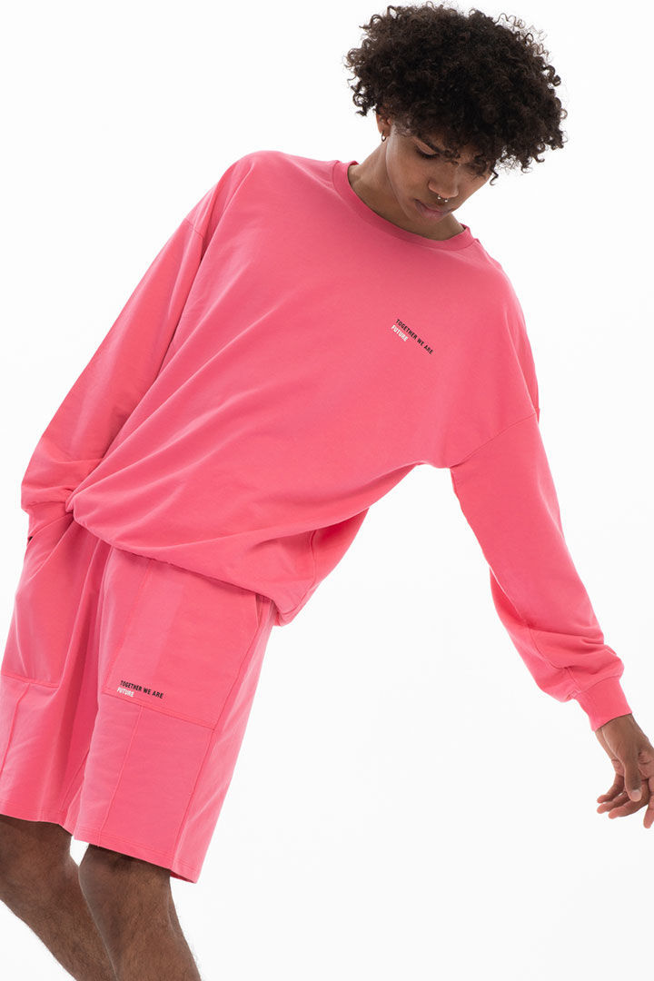 صورة Lightweight Sweatshirt-Pink