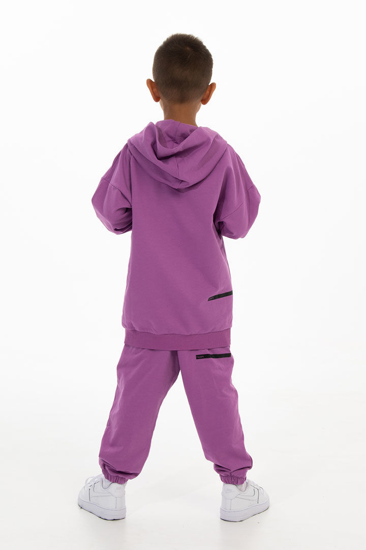 صورة Kids Lightweight Hoodie-Purple