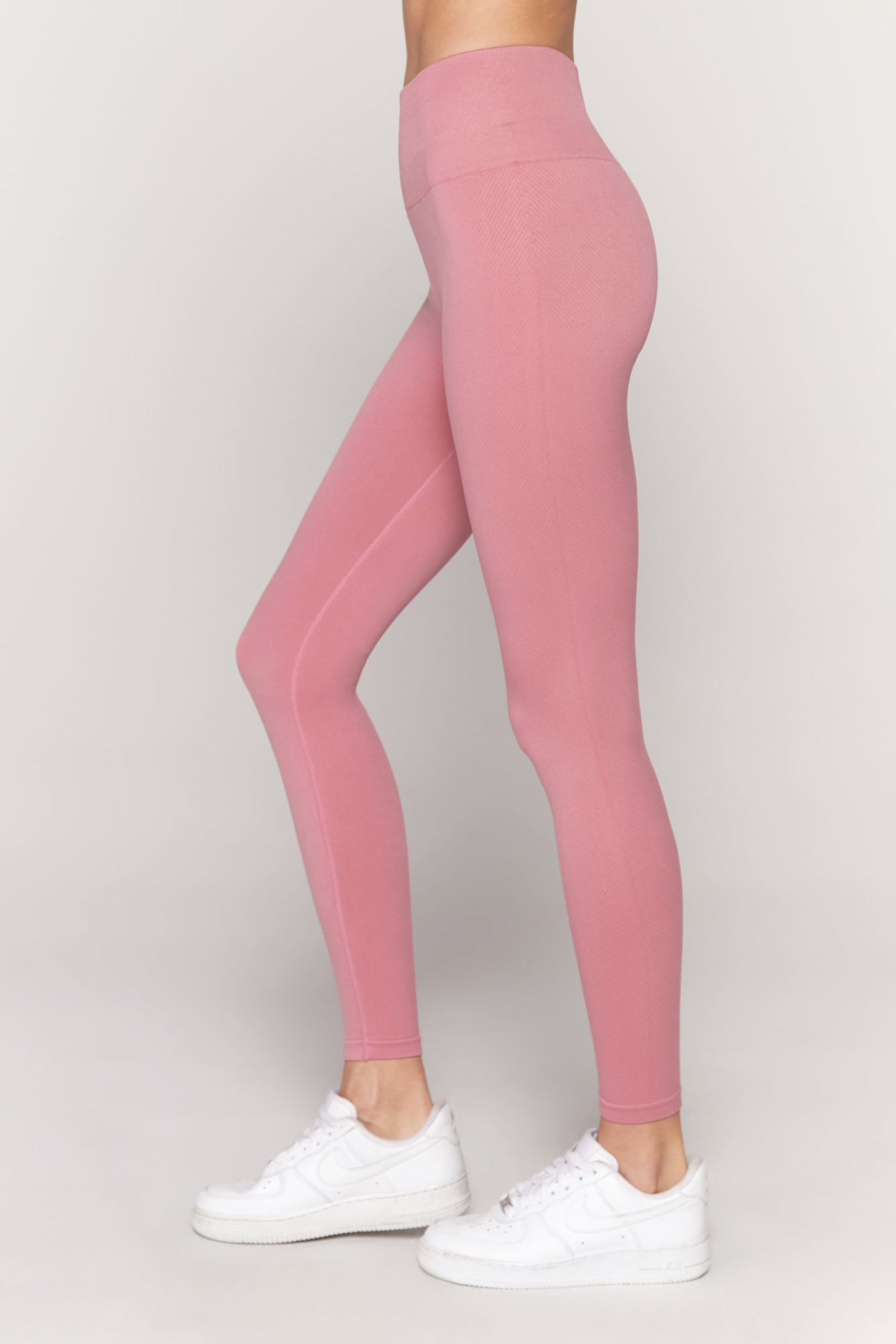 صورة Icon High Waist Legging-Baby Pink