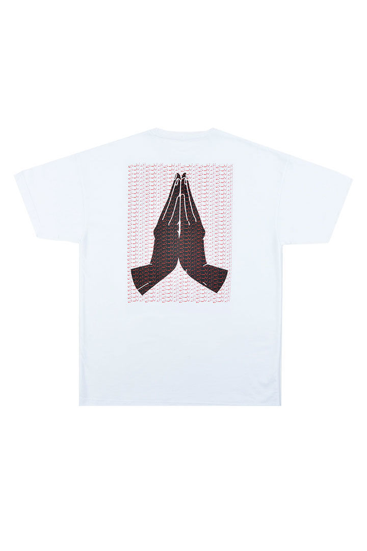 Picture of (FRND)ly Prayer Tshirt-White