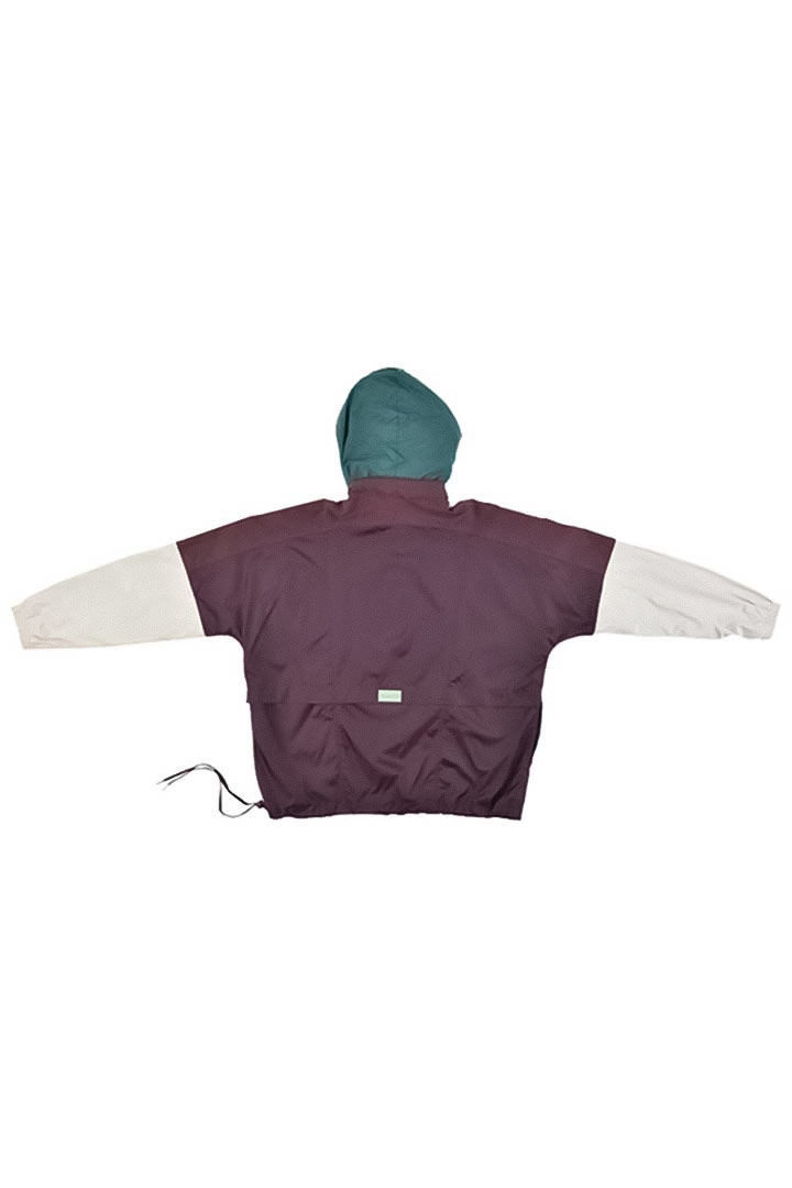 Picture of Frnd Tracksuit Jacket - Maroon & Green