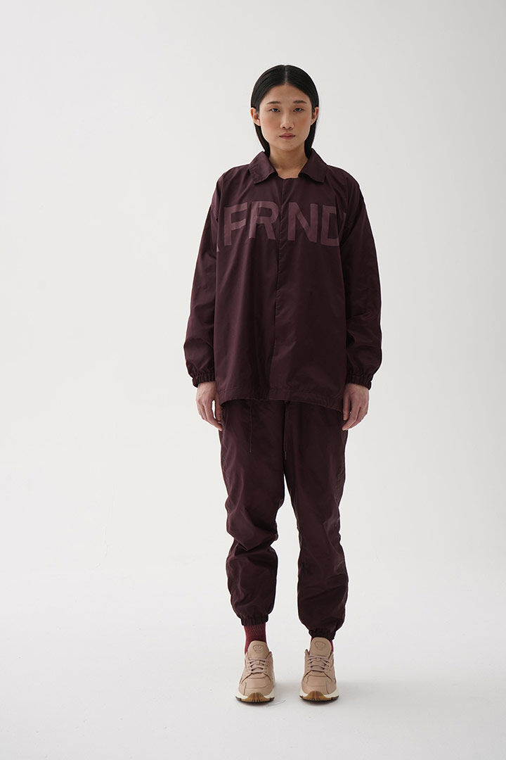 Picture of FRND tracksuit jacket-Maroon