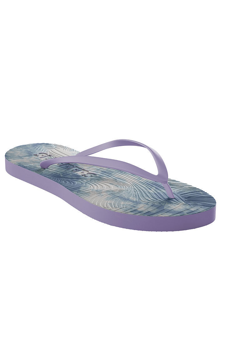 صورة Slim Flip Flops-Lavender Tie Dye