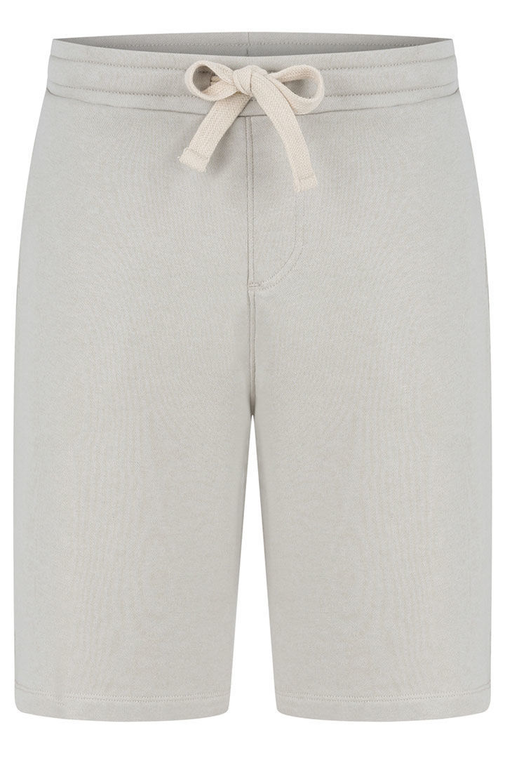صورة Cotton Bermuda Shorts-Mink Color