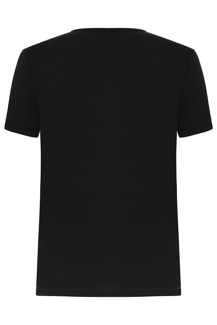 صورة Short Sleeve Tshirt-Black
