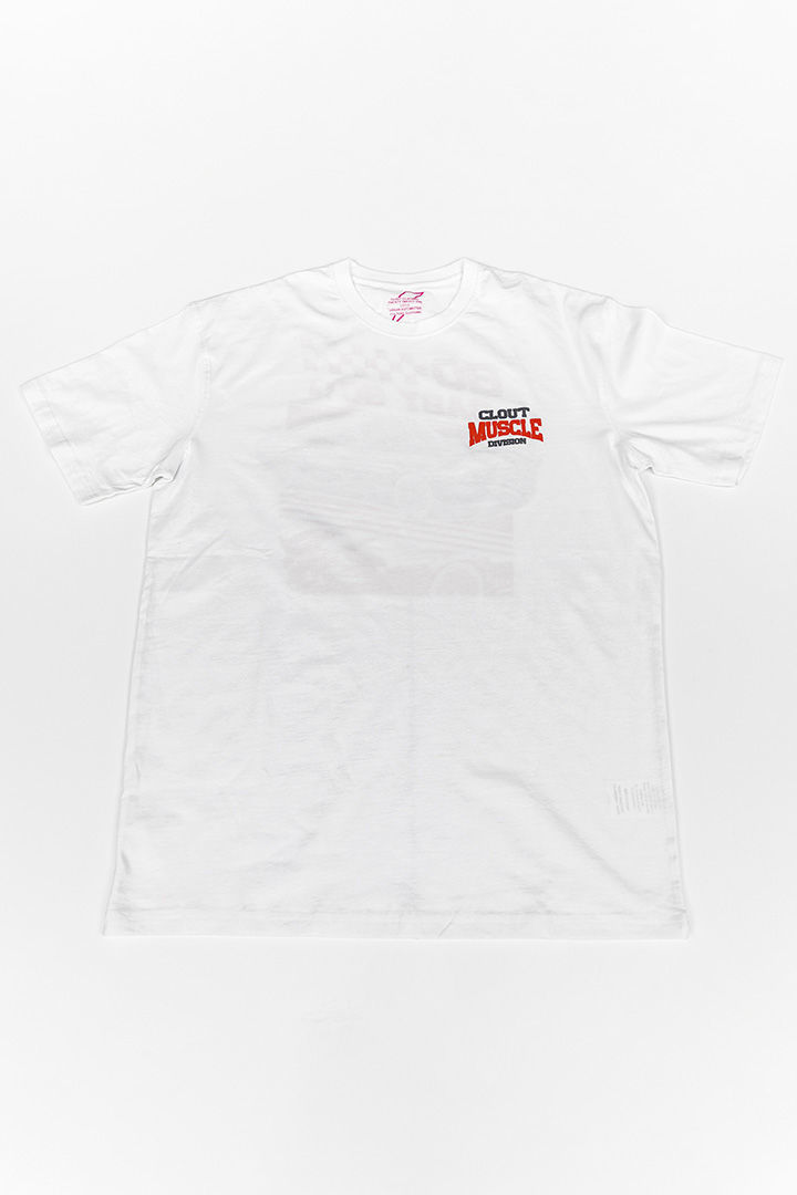 Picture of Clout Muscle Development Tee-White