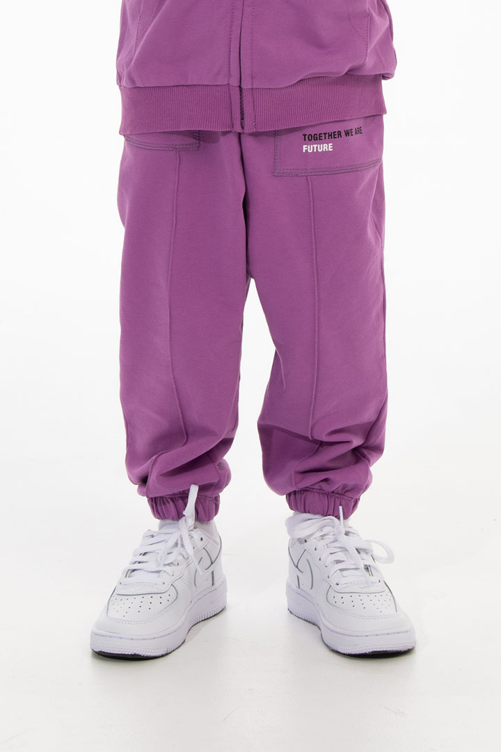 صورة Kids Lightweight Sweatpants-Purple