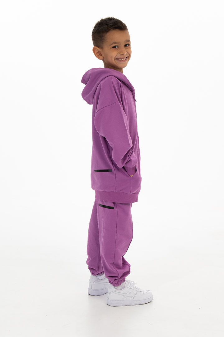 Picture of Kids Lightweight Sweatpants-Purple