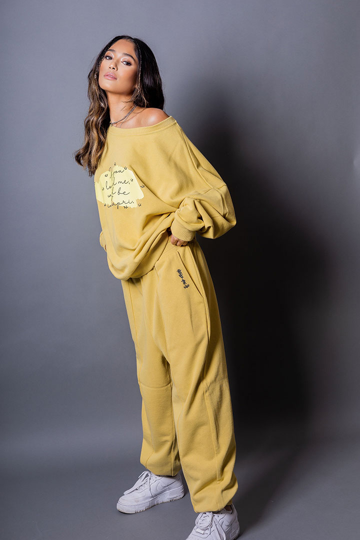 Picture of If You Loved Me Jogger-Yellow