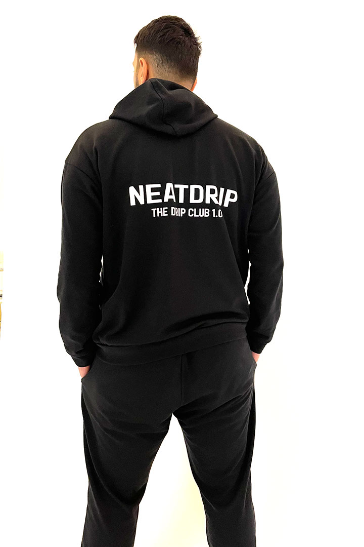 صورة Neatdrip Hoodie & Sweatpants Set-Black