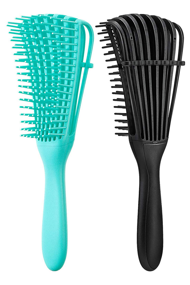 Picture of Flexi Detangling Brush-Turquoise