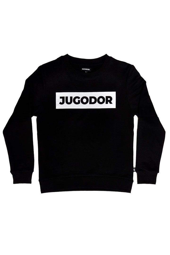 صورة Jugodor Printed Sweatshirt-Pitch Black