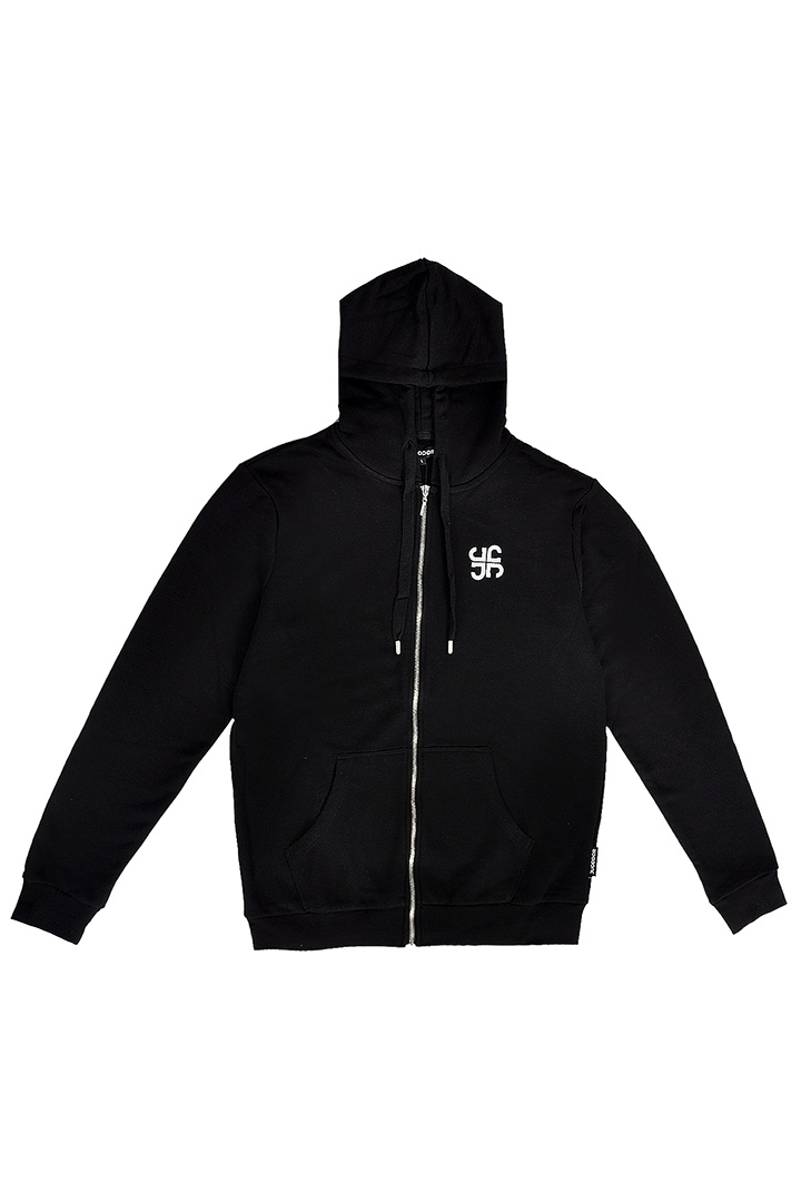 Picture of Zip Me Up Hoodie-Pitch Black