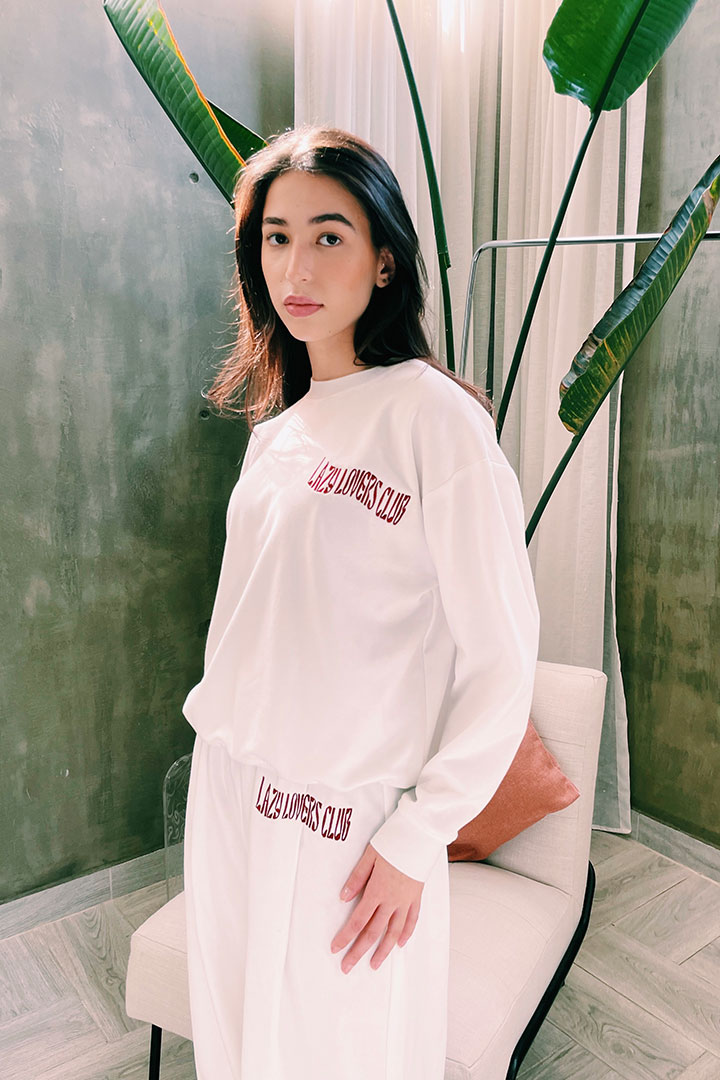 Picture of Lazy Lovers Club Paddle Sweatshirt 