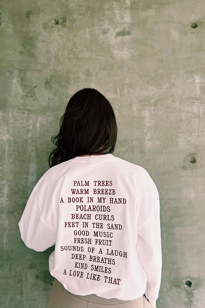 Picture of Palm Trees Sweatshirt