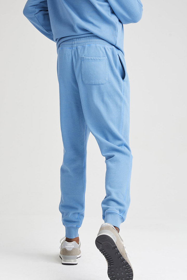 Picture of Recycled Fleece Tapered Sweatpant- Blue