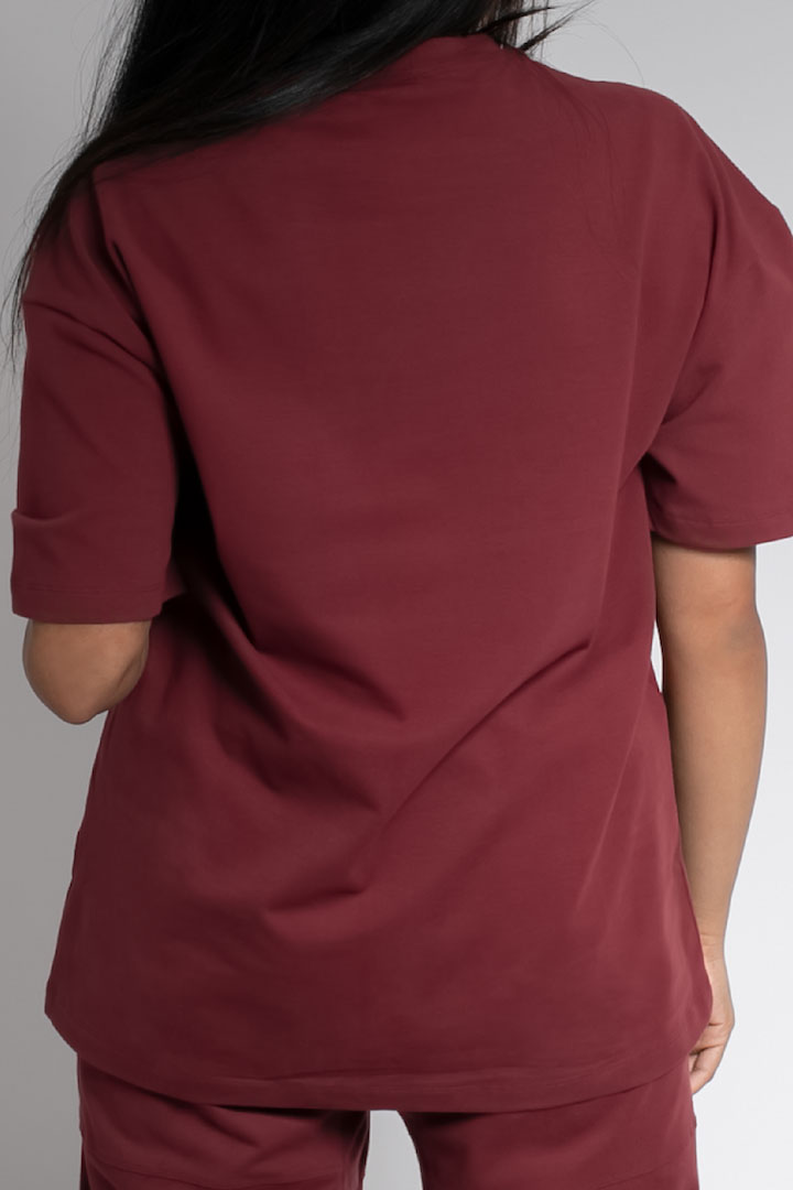 Picture of The Good Tee-Unisex Burgundy