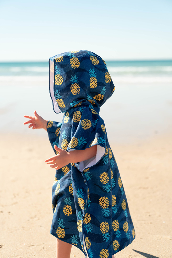صورة Kids Beach Towel Pineapple-Large