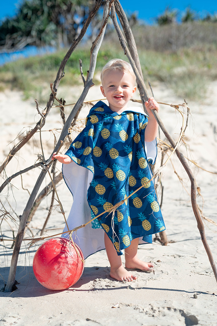 صورة Kids Beach Towel Pineapple-Small