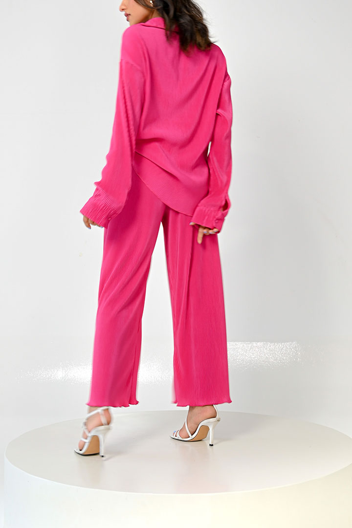 Picture of Summer Pleated Set-1 Pink
