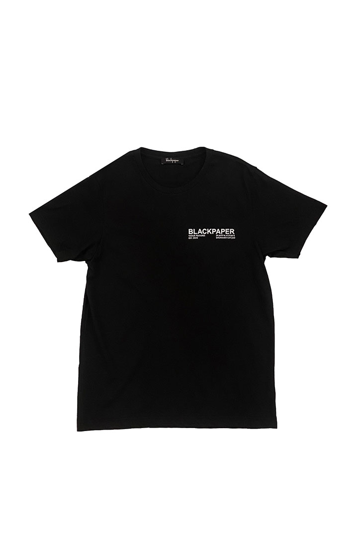 Picture of Black Paper Tee -Black