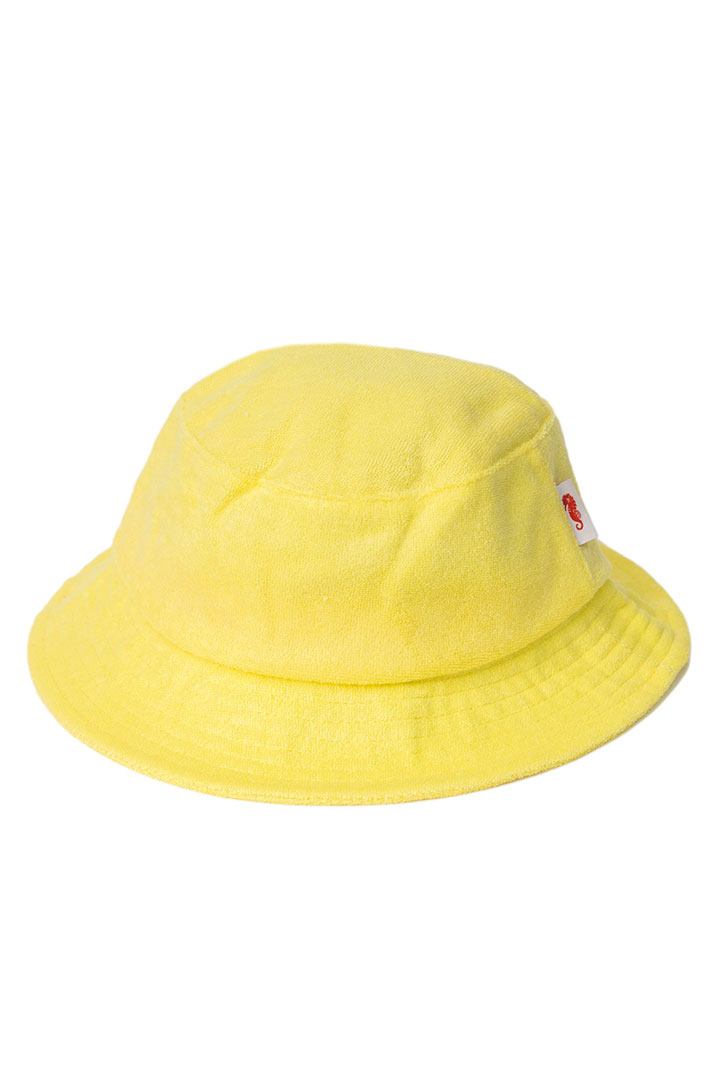 صورة Towel Bucket Hat - Kids -Yellow