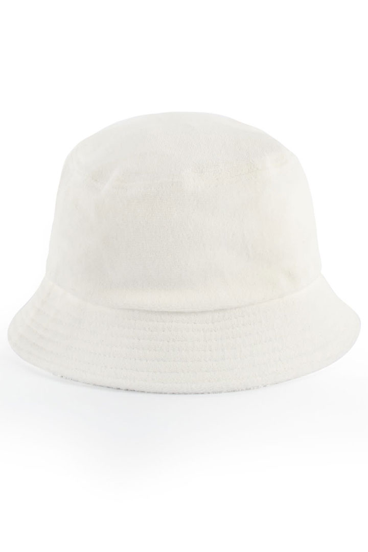 صورة Towel Bucket Hat - White
